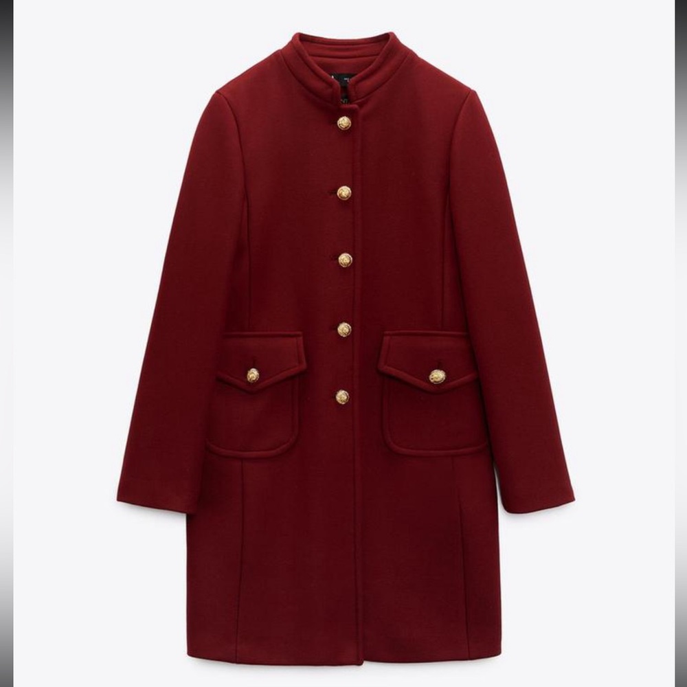 Zara wool blend coat